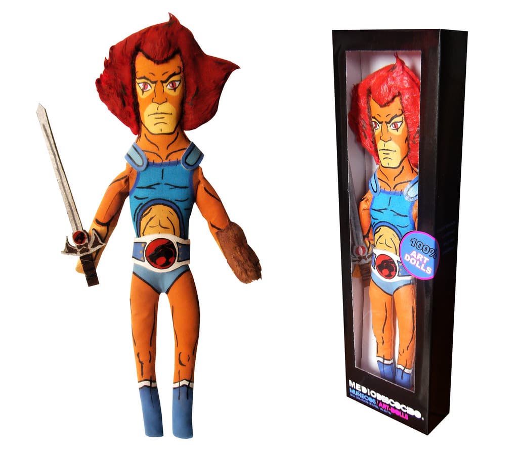 Cover art for the new ThunderCats comic series featuring Lion-O with the Sword of Omens and the ThunderCats logo.